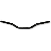 1" Moto Bar Handlebar — 30", 1" clamp, 3-1/2" rise, Black