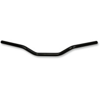 1" Moto Bar Handlebar — 30", 1" clamp, 3-1/2" rise, Black