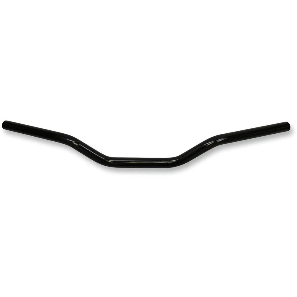 1" Moto Bar Handlebar — 30", 1" clamp, 3-1/2" rise, Black