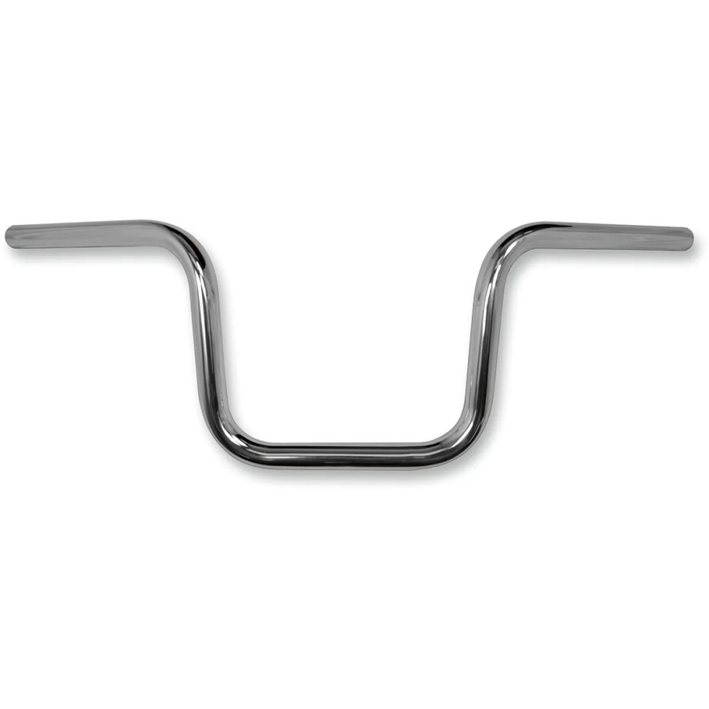 1" Beater Bar Handlebar — 25.4 mm clamp, 70.5 cm (27-3/4") width, 20.5 cm (8") rise, Polished