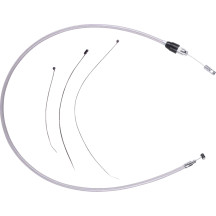 Cable de Embrague de Conexión Rápida — 112 cm (44"), Cromo