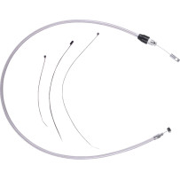 Cable de Embrague de Conexión Rápida — 112 cm (44"), Cromo