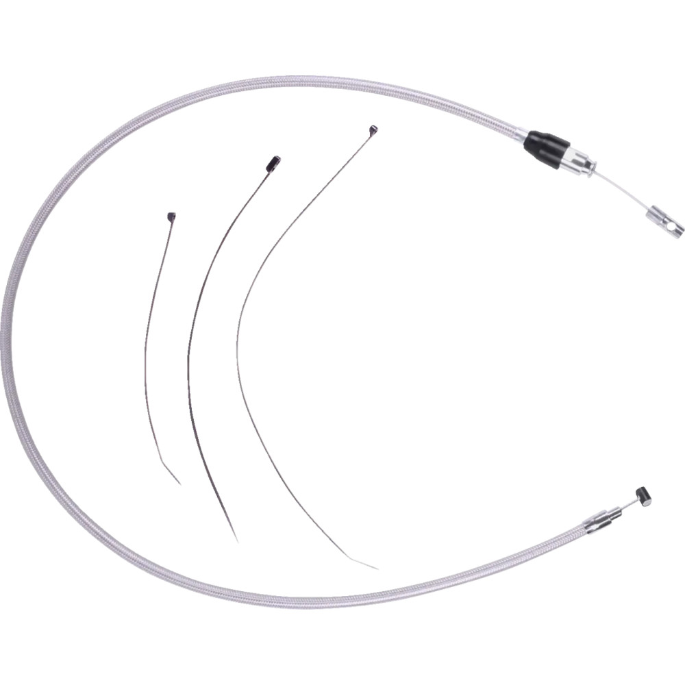 Cable de Embrague de Conexión Rápida — 112 cm (44"), Cromo