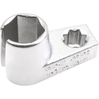 Offset Oxygen Sensor Socket — 7/8", Silver