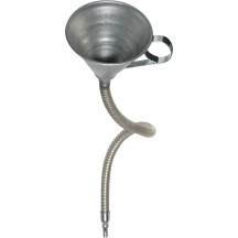 Flexible Spout Funnel — Silver