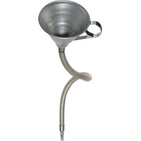 Flexible Spout Funnel — Silver