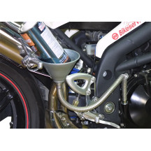 Flexible Spout Funnel — Silver