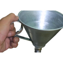 Flexible Spout Funnel — Silver