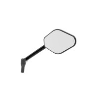 Adjustable Mirror Long Stem (18 cm) Black Edition — 18 cm stem, 13 x 8.25 cm head, Black