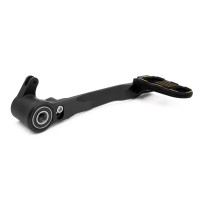 Adjustable Brake Arm — Fixed tip, black arm, gold pedal