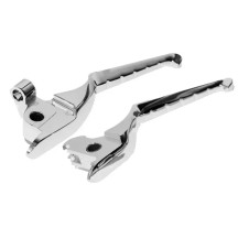Levers - Enygma — Brake/Clutch, Front mount, Pair, Chrome