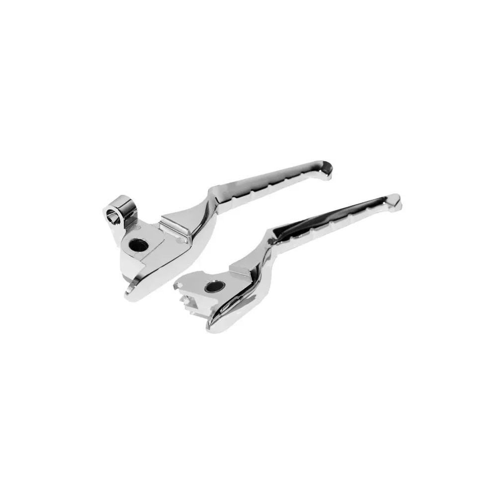 Levers - Enygma — Brake/Clutch, Front mount, Pair, Chrome