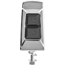 Hex Shift Pegs — Extended, Chrome