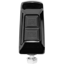 Shift Peg Cover — 5/8" fit, Black