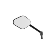 Adjustable Mirror Long Stem (18 cm) Black Edition — 13 x 8.25 cm mirror, 18 cm stem, Black