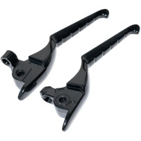 LEVERS - ENYGMA — Black, Front, Brake/Clutch