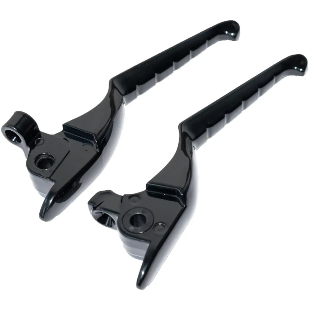 LEVERS - ENYGMA — Black, Front, Brake/Clutch