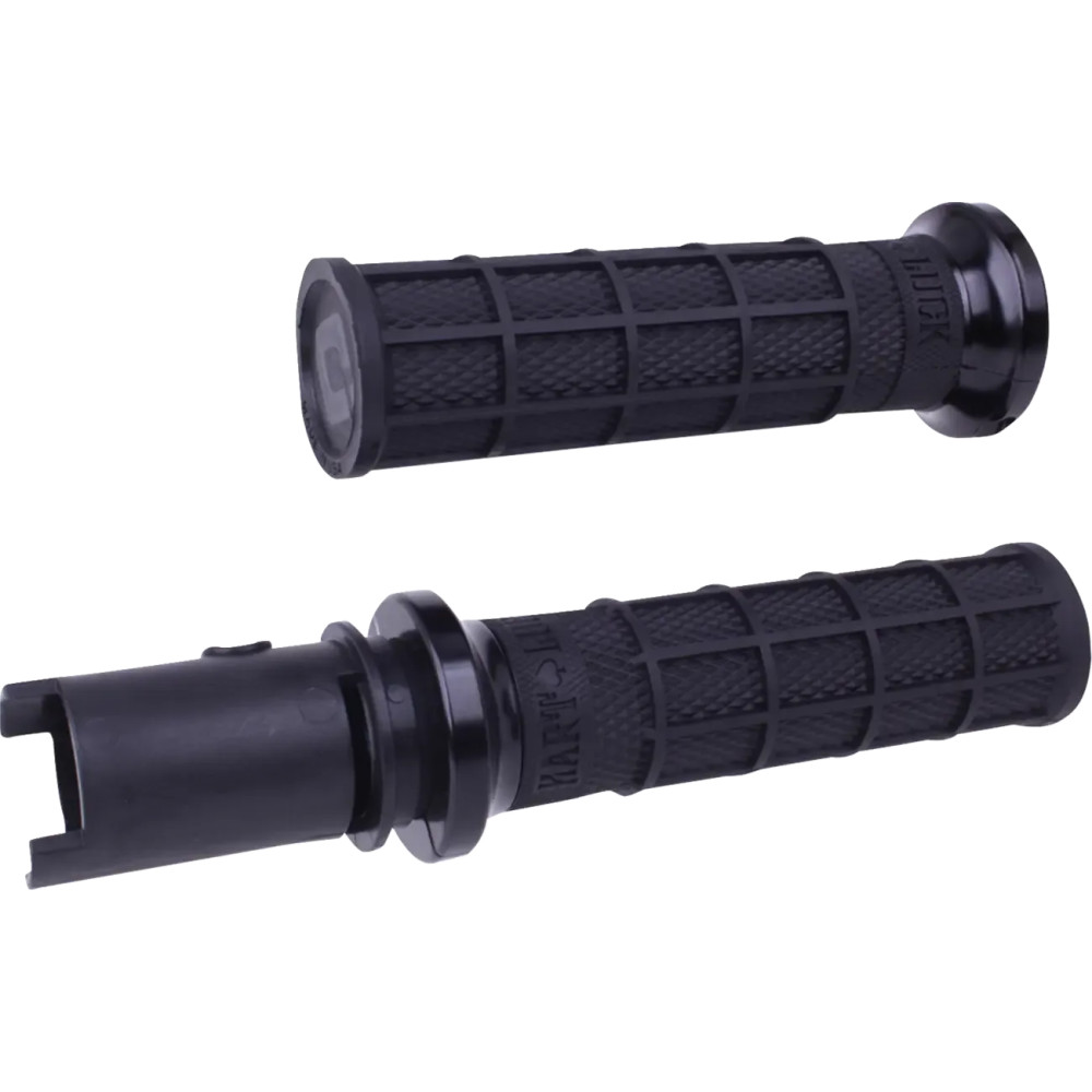 Hart-Luck Signature V-Twin Lock-On™ Grips — 1" handlebar, black