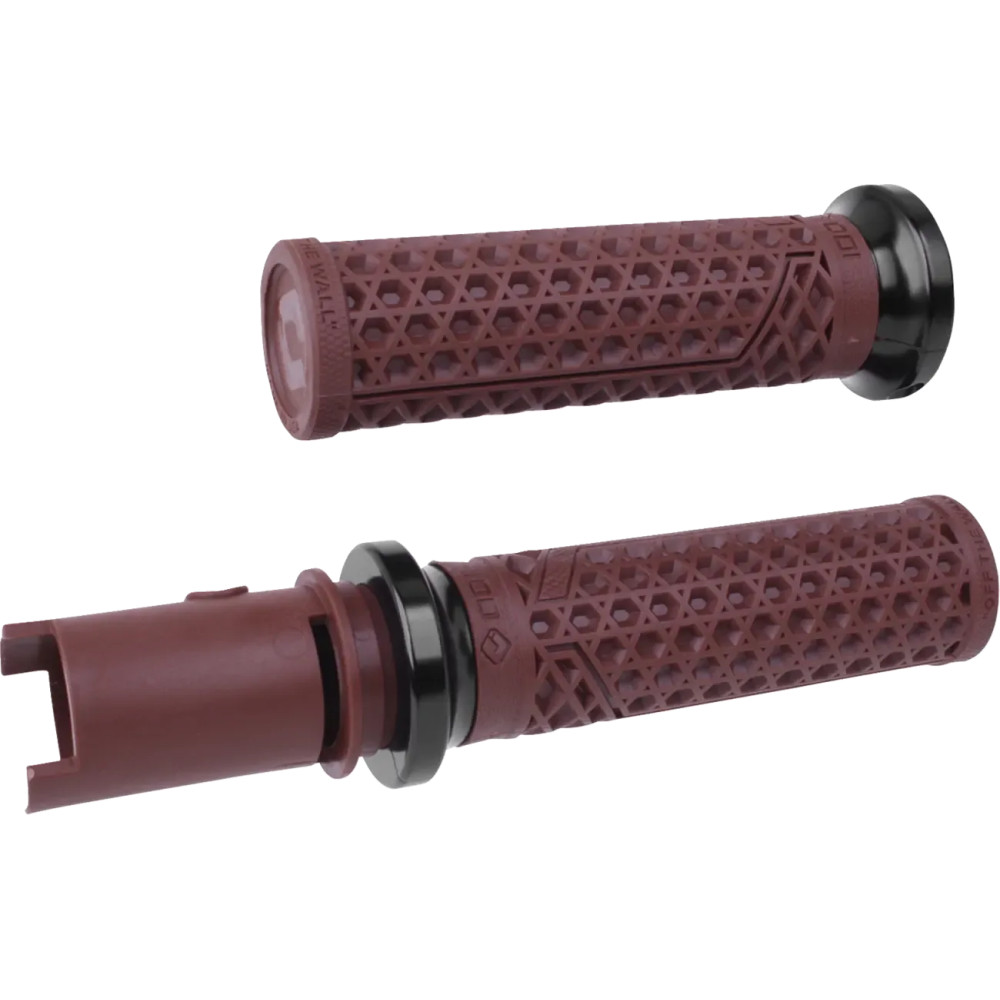 Vans Harley-Davidson Grips — 13 cm, 25.4 mm fit, Black