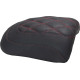 Padded Passenger Seat Cowl — 23 cm (9") width, Black, only mounts with matching Mustang Solo Seat