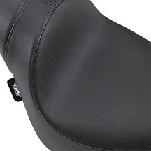 Predator Seat — 27 in overall, 12 in driver width, 1 in lower than stock, Black