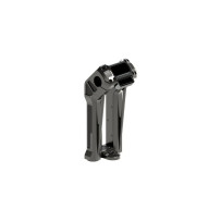 Kit de alzas Clubstyle Pullback ST para velocímetro digital — 7", 8.5", 10", 11.5", 32 mm/1-1/4" manillar, negro