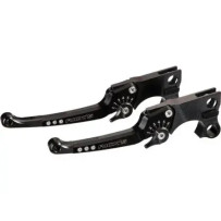 Lever kit, adjustable, pair, Good Guys — Anodized Black