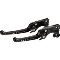 Lever Kit, Adjustable, Pair, Good Guys — Anodized black