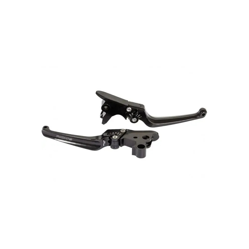 Lever kit, adjustable, classic — Black, pair