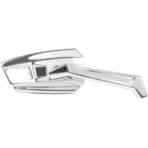 Espejos Enygma — 5,08 cm x 12,7 cm, montaje roscado, cromo