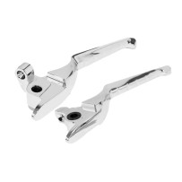 LEVERS - ENYGMA — Brake/Clutch, Front mount, Chrome, Pair