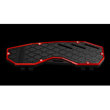 Floorboard — Black, Red, bolt-on