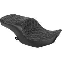 Freedom Touring Seat — 75 cm overall seat length, 33 cm driver seat length, 38 cm driver seat width, Black