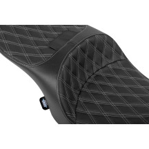 Freedom Touring Seat — 75 cm overall seat length, 33 cm driver seat length, 38 cm driver seat width, Black