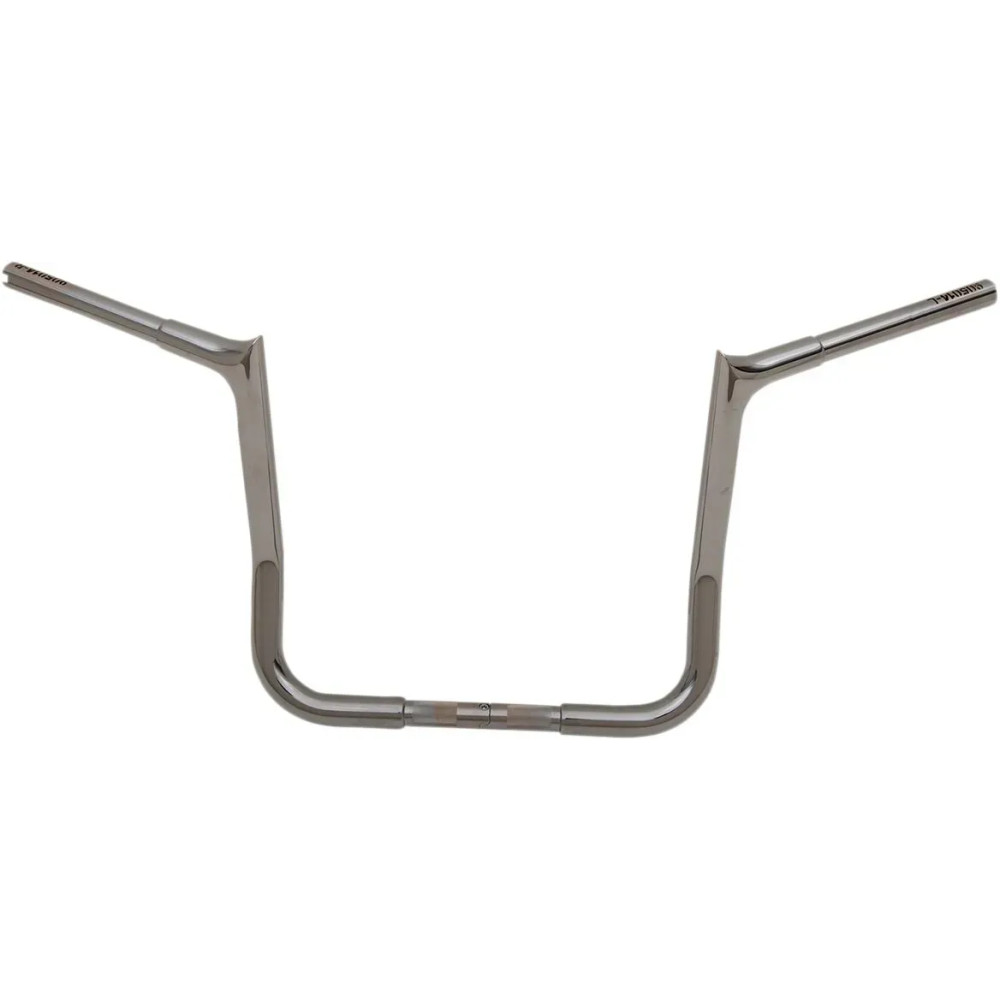 Manillar 1-1/4" de instalación EZ con tope superior puntiagudo — diámetro 1-1/4", ancho central 15-1/2", abrazadera 1"