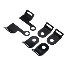 Essential Saddlebags — Black, Rear, Bolt-On