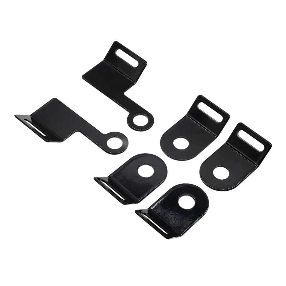 Essential Saddlebags — Black, Rear, Bolt-On