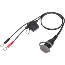 Cable permanente para batería — ojales 1/4"-5/16"