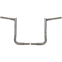 Manillar 1-1/4" de instalación EZ con tope superior puntiagudo — diámetro 1-1/4", ancho central 15-1/2", abrazadera 1"