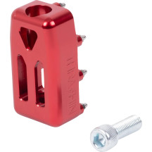 Aggressor Shifter Peg — 57 mm (2-1/4"), Red anodized