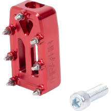 Aggressor Shifter Peg — 57 mm (2-1/4"), Red anodized