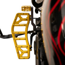 Aggressor Shifter Peg — 57 mm (2-1/4"), Gold