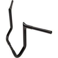 1-1/4" EZ Install Pointed Top Handlebar — 14" rise, 15-1/2" center width, 9" pullback