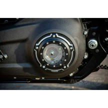 Derby cover — Softail M8 2019-up, Sport Glide 2018 (narrow), Gloss Black