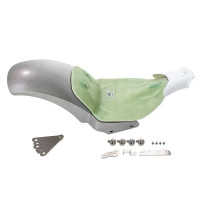 Rear Fender Kit — Steel, raw