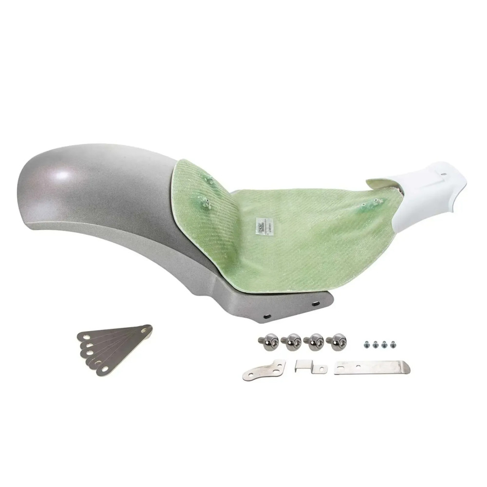 Rear Fender Kit — Steel, raw