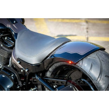 Rear Fender Kit — Steel, raw