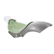 Rear Fender Kit — Steel, raw