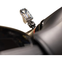 Aggressor Foot Pegs — Rear mounting, 57 mm (2-1/4 in), Chrome