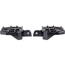 Mini Aggressor Floorboards — Front, 12.1 cm (4-3/4"), 89 mm (3-1/2"), Black anodized